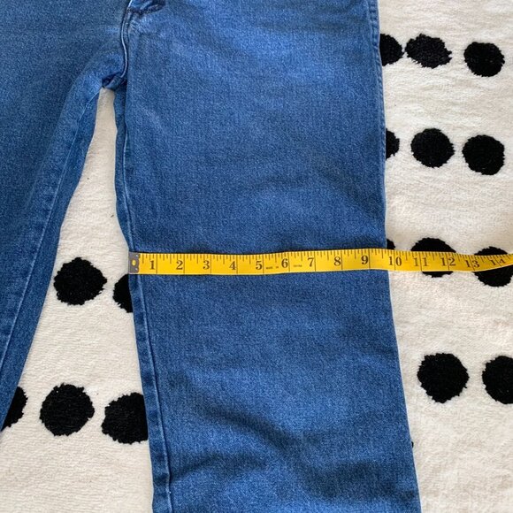 Wrangler Vintage Dark Wash Denim 12MWZG Straight Western Jeans - Picture 14 of 16